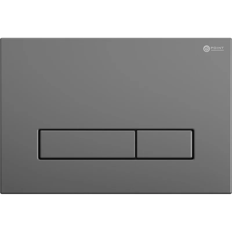 Клавиша смыва для инсталляции Point Меркурий графит PN44831GM