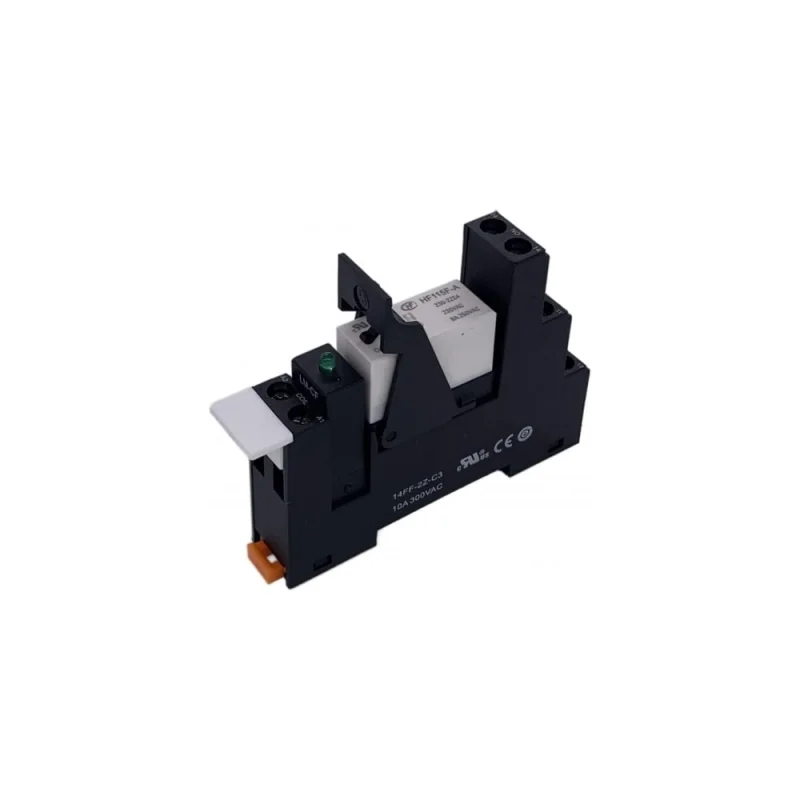 Комплект реле Доступная Автоматика 20шт, 2CO 8A; AgNi; катушка 230B AC, LED, Hongfa HF115-230AC-2-LED-20