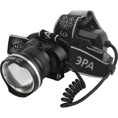 Налобный фонарь ЭРА GA806 аккумуляторный, регулируемый фокус, 5 Вт, CREE Б0039626
