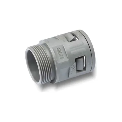 Муфта для гофрированных труб Weyer WQGM32G/AD28.5 коннектор прямой нар. M32x1.5 WE0201700