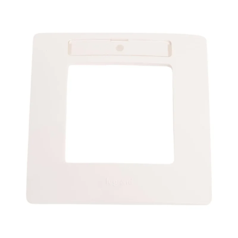 Рамка Legrand Etika 1 пост, с держателем для маркировки, белый 672506