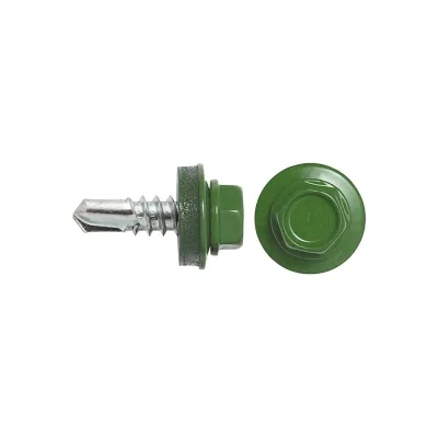 Кровельный саморез SWFS RAL-6002 ZP, 4.8х51, 250 шт. тов-048453
