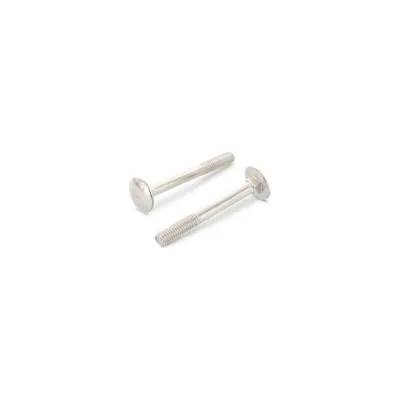 Болт ЦКИ DIN603, М16x55 мм, с гайкой, 4.6, Ц, 2 шт. 43652