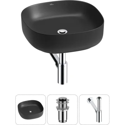 Набор Wellsee 3 в 1 Belle Spa 3.0 накладная раковина 45x45 см 20212708R