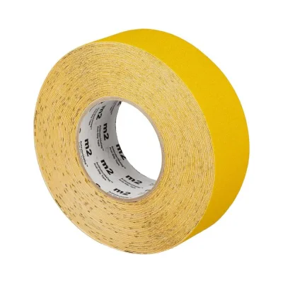 Противоскользящая лента абразив 60 Grit, желтая, износостойкость 1 млн шагов, 100 мм x 18,3 м Mehlhose GmbH M1GR100183