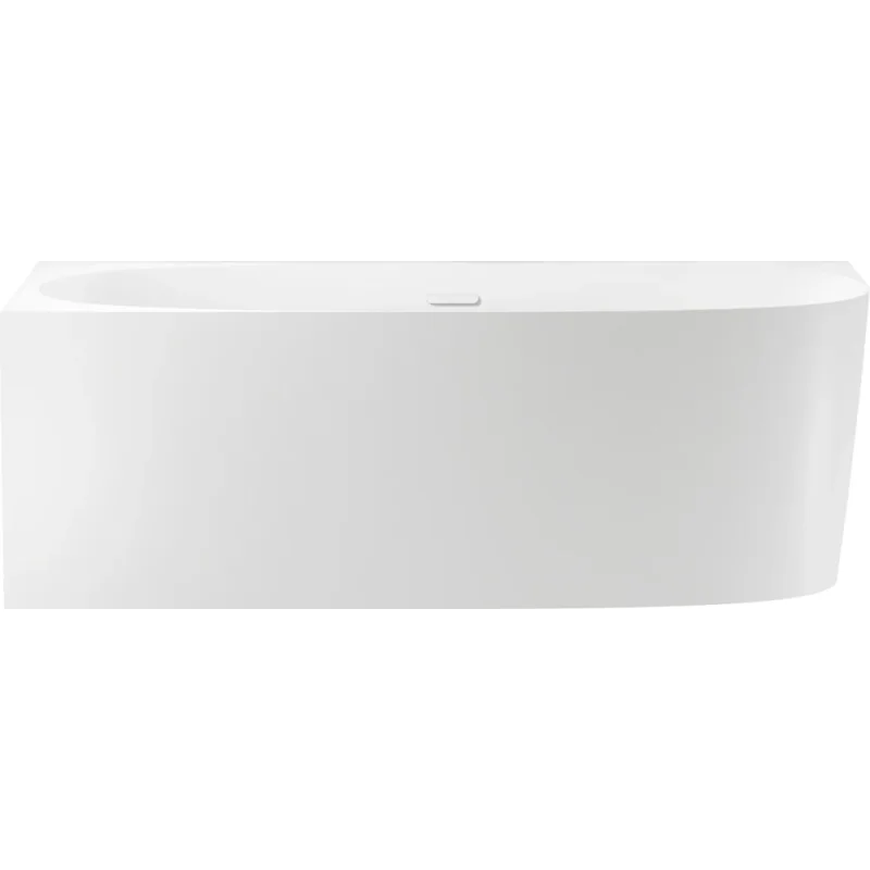 Акриловая ванна пристенная Wellsee Belle Spa 2.0, 170x75 см, цвет глянцевый белый 235806000