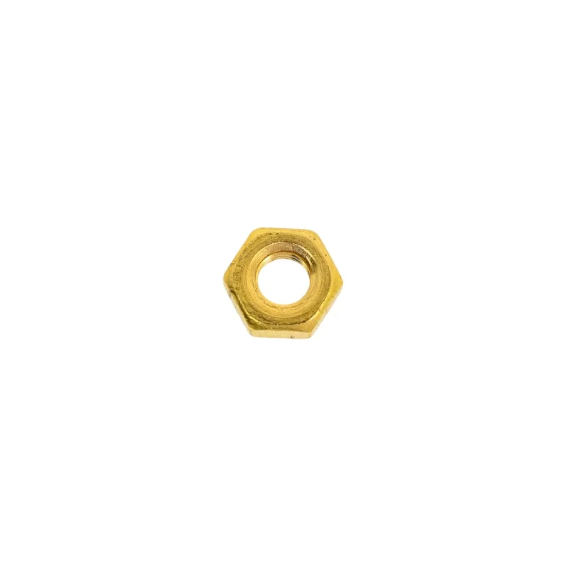Шестигранная гайка DINFIX DIN 934, латунь, М4 (1 шт) 00-0004269