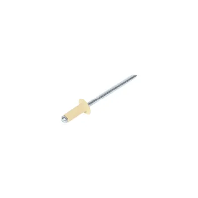 Заклёпка вытяжная Daxmer 4,0x10 мм, RAL 1015, алюм/ст., 1000 шт. 00000310345