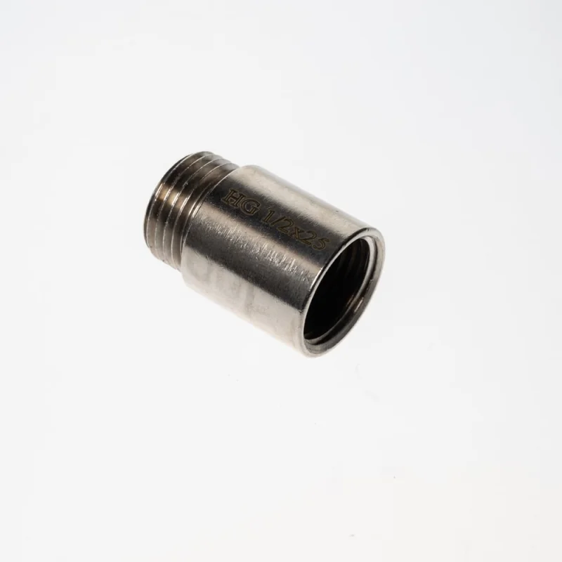 Гайка удлинительная HG S12 НР/ВР 1/2" x 25 мм, никель 1896929