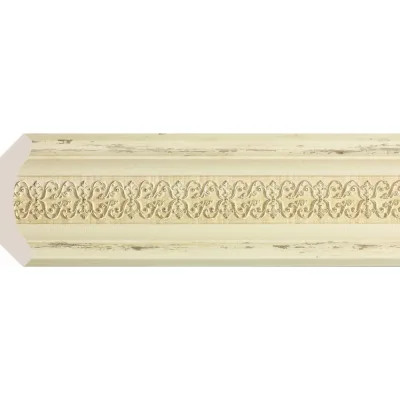Карниз Cosca Decor 168-1028 89 мм, бежевый с патиной СПБ016727