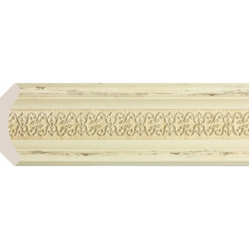 Карниз Cosca Decor 168-1028 89 мм, бежевый с патиной СПБ016727