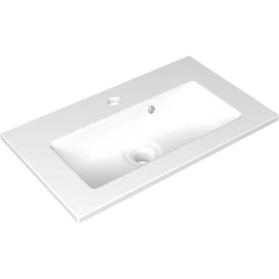 Раковина керамическая DOM Interio 60 см, для тумбы или столешницы MINI MIN610360145.chr
