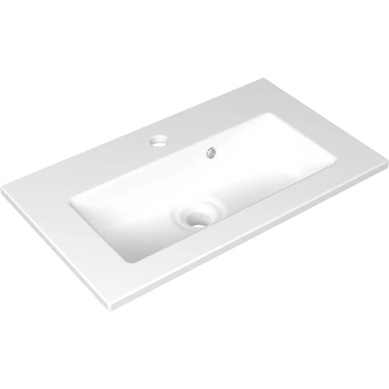 Раковина керамическая DOM Interio 60 см, для тумбы или столешницы MINI MIN610360145.chr