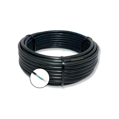 Кабель БУРЕВЕСТНИК гибкий кгвэвнг(a)-ls 2x1.5 мм2, 2м BOZ64686L2