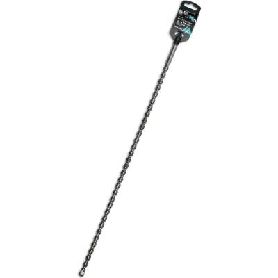 Бур по бетону SDS-plus 12x600x550 мм, напайка с центром, 2 спирали METALLICA Optima 904442