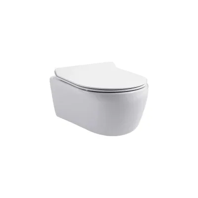 Подвесной унитаз с сидением Aquanet SMART W Tornado Soft Close-SLIMSEAT 00332172