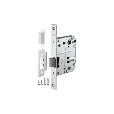 Врезная защелка Fuaro PLASTIC P72-50 CP хром 33601