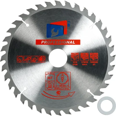 Диск пильный по дереву TGS 190x30/20 мм, 36 зубьев TORGWIN S37626