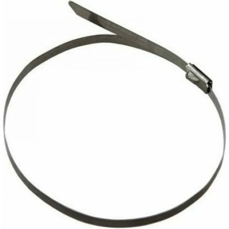 Стальной хомут General Lighting Systems GNC-79-600-S 7.9x600 мм, сталь 304 с напылением, 50 шт. 475383