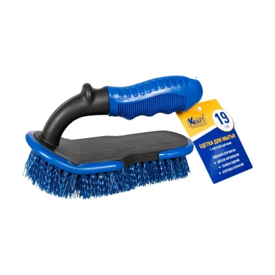 Щетка для мытья с жёсткой щетиной 19 см KRAFT KT 830049