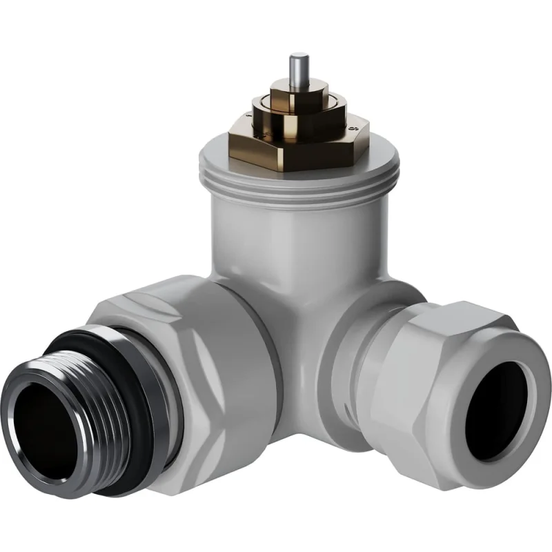 Набор термостатический трехосевой Royal Thermo Design Pro 15мм М30x1.5, белый НС-1646645