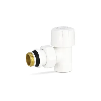 Термостатический радиаторный клапан Varmega 1/2 угловой, белый, VMDV05-110404