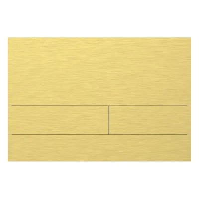 Кнопка смыва пневмо ALLEN BRAU 9.20008.GB INFINITY Slim сталь, браш золото PVD (345332) 00345332
