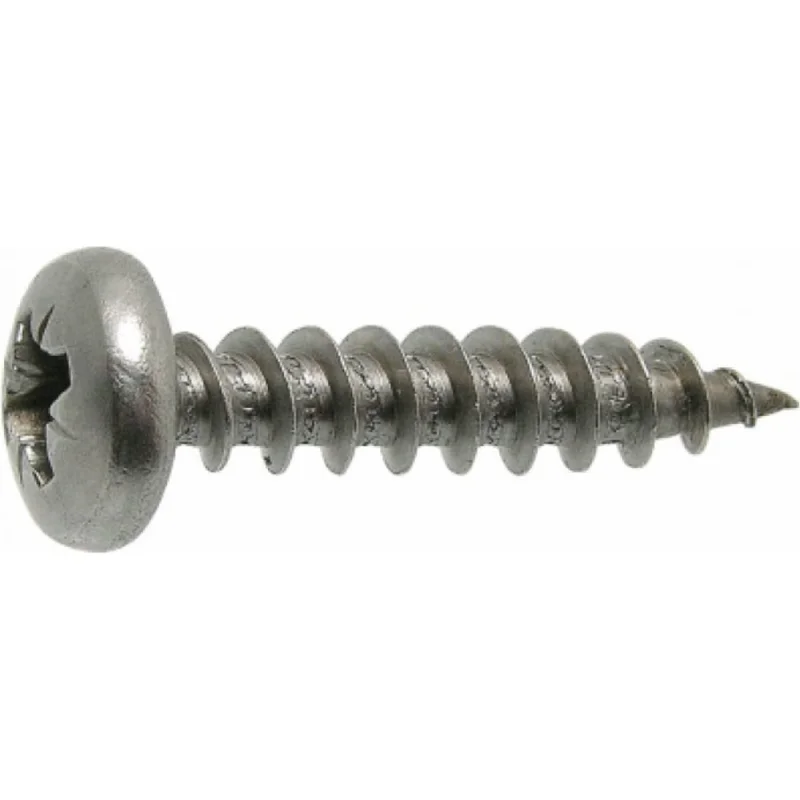 Саморез ЦКИ универсальный, скругленный, 4х20, цинк, Pz 2 500 шт. 18949