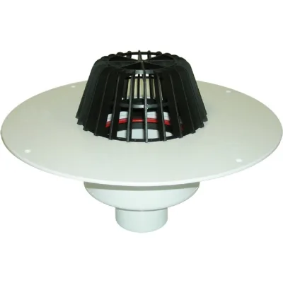 Кровельная воронка HL с фланцем для ПВХ гидроизоляции, DN110 HL 62P/1