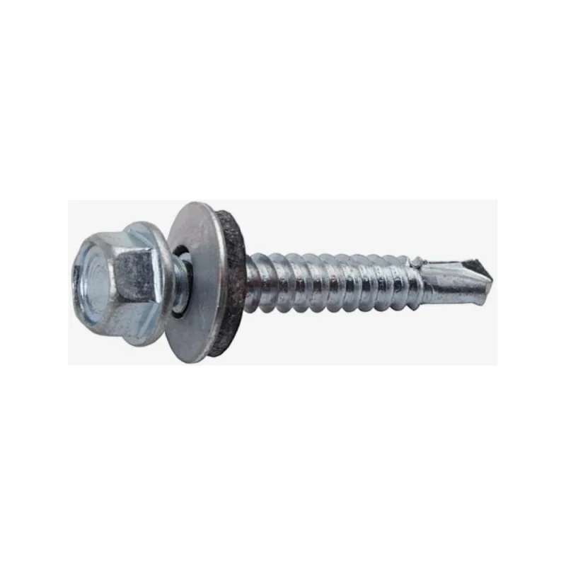 Саморез с шайбой EPDM BEFAST 4,8x28, уменьшенное сверло, 400 шт. SS48028400S