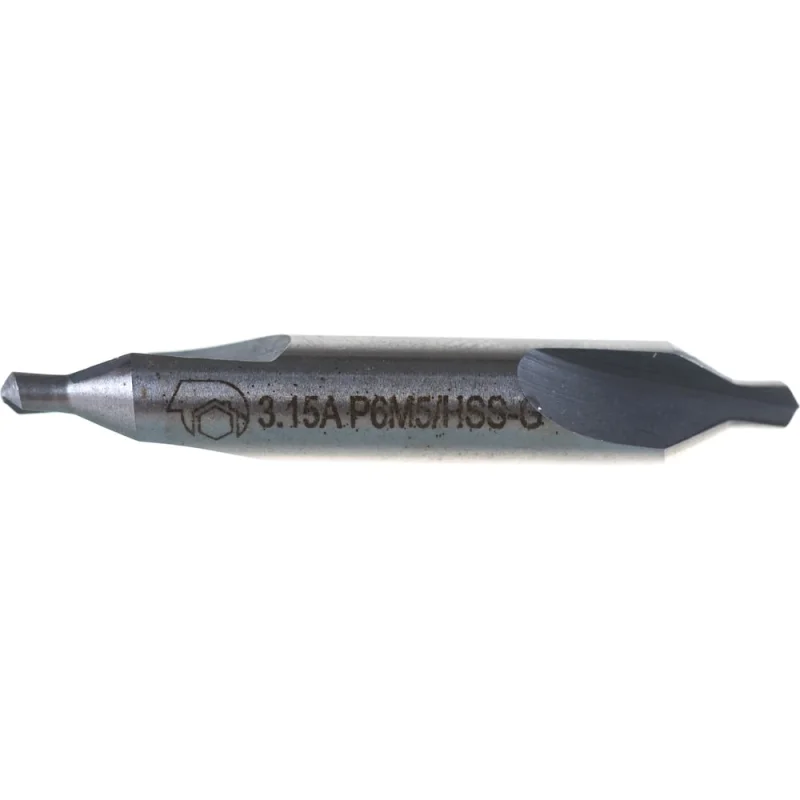 Сверло центровочное Р6М5 (3.15 мм; D-8 мм; тип А) SDW TOOLS de00031