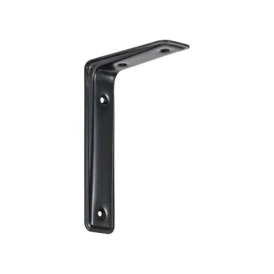 Кронштейн VORMANN 3-F 160х105х40 мм, оцинкованный, цвет: черный, 00165 160 S