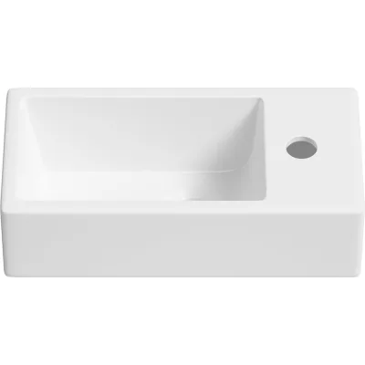 Настенная или накладная раковина Lavinia Boho Bathroom Sink, рукомойник 41х21 см, с отверстием 33311023