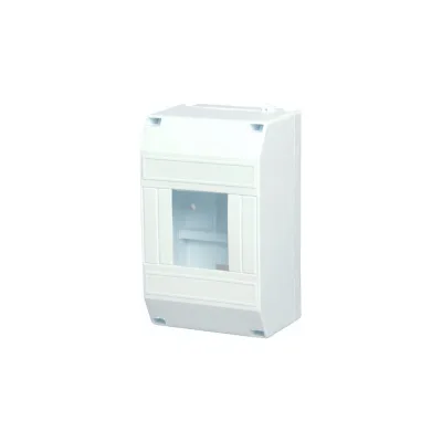 Пластиковый бокс REXANT КМПн 1/4 модуля IP20 белый 11-0114