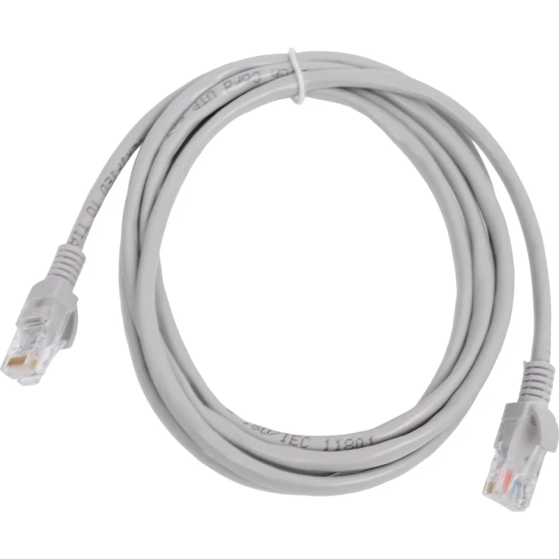 Патч-корд ExeGate UTP-RJ45-RJ45-5e-2M-GY UTP cat 5e 2м серый 138962