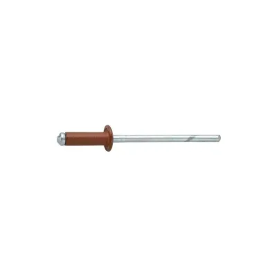 Заклёпка вытяжная Daxmer 4,0x10 мм, RAL 6029, алюм/ст., 1000 шт. 00000310348