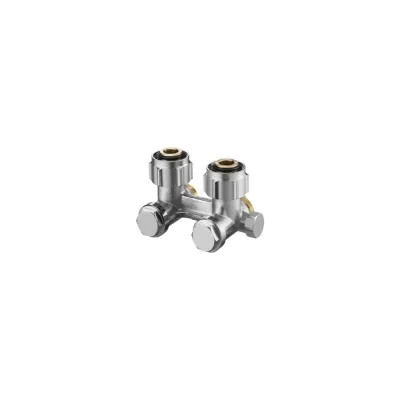 Узел Oventrop Multiflex F, 3/4 HГ x 3/4 HP, запорно-присоединительный, угловой 1015944