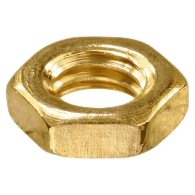 Гайка низкая ЦКИ DIN 439 b, м16, латунь, sw24, 5 шт. 37955