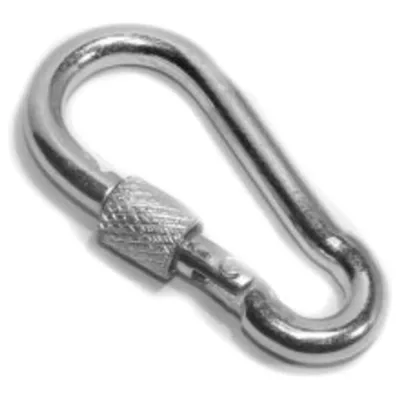 Карабин с фиксатором BlackWeld 11 ОЦ.DIN5299D (20) 144945