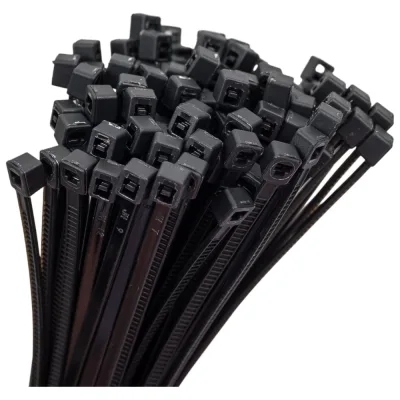 Нейлоновые стяжки Fortisflex НСС EasyFix 3x250 мм, черный, 100 шт. 89922