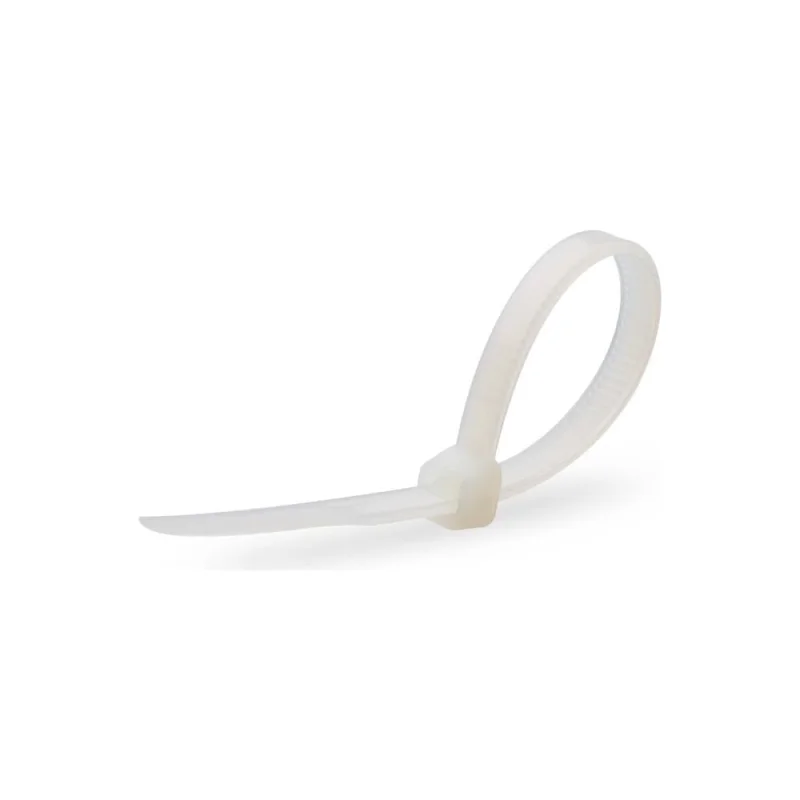 Нейлоновые стяжки Fortisflex КСС 9x500 мм, белый, 100 шт. 89899