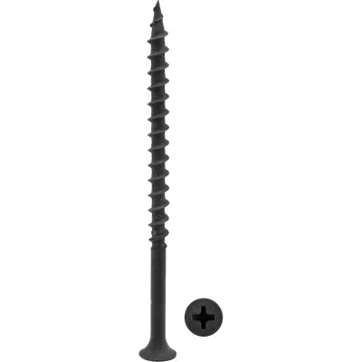 Саморезы по дереву BOWT фосфатированные, 4.2x76 мм, 100 шт. D02460