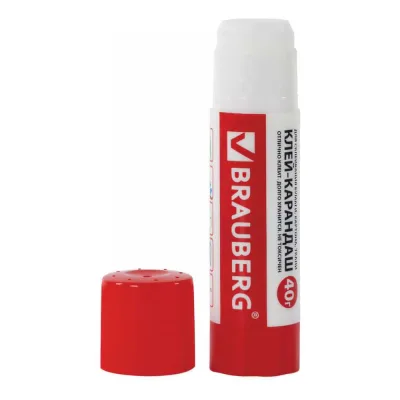Клей-карандаш BRAUBERG 40 г 222928