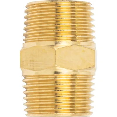 Соединитель резьбовой наружная резьба 3/8" x 3/8" Forsage F-MM06/06(58737)