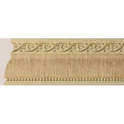 Потолочный плинтус Cosca Decor 152-5 интерьерный багет, 85 мм, ясень золотистый СПБ016605