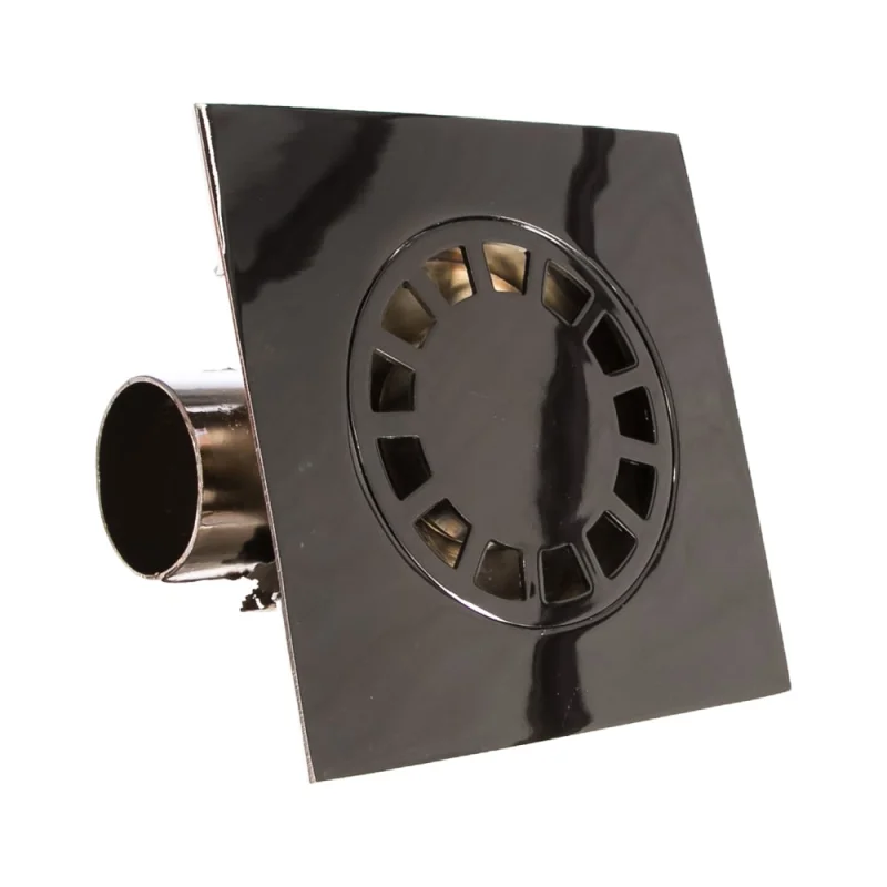 Трап ORE D1550G, 150х150 мм, гориз, слив 50 мм, мет. 7079988607467
