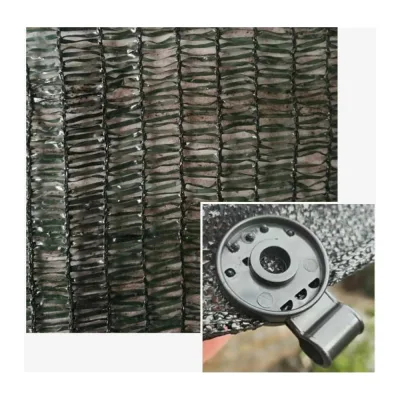 Сетка затеняющая 35% 6x10 м, с клипсами ЧЗМ 6288