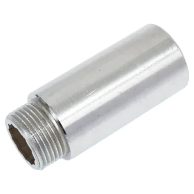 Удлинитель Bugatti Вр/Нр, круглый, 3/4"x60, хром, арт.139C 01390053