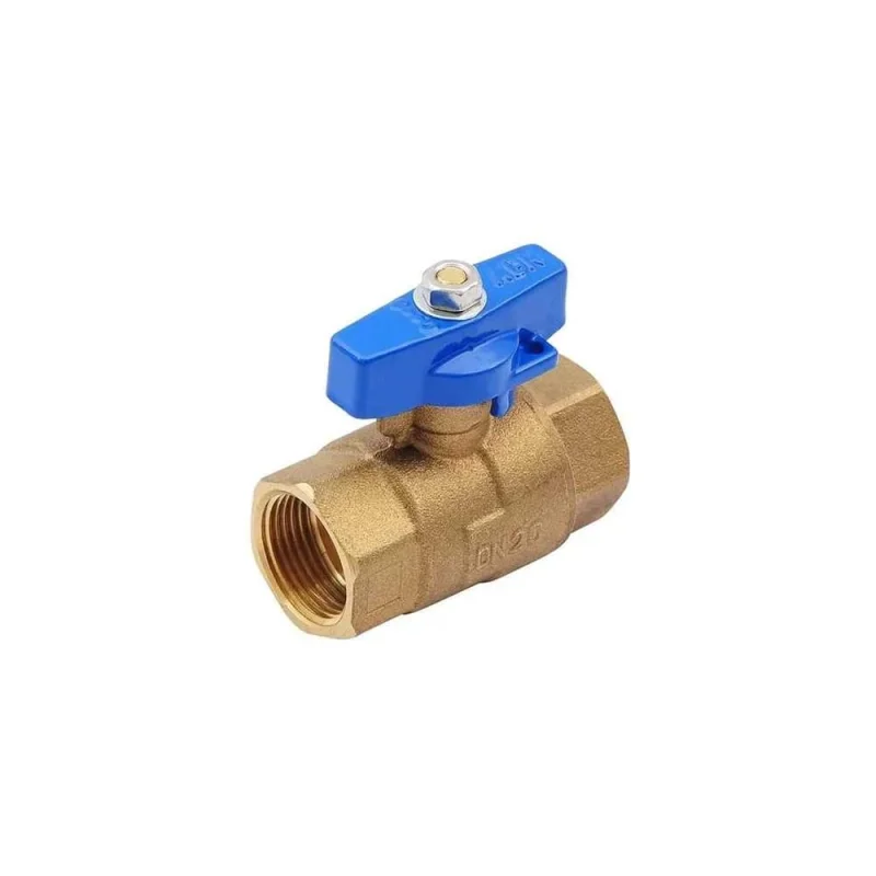 Шаровой кран SMT ADN 3/4" FхF, синяя бабочка 562H6605BB