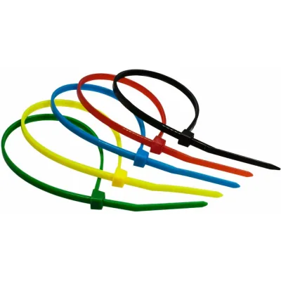Хомут стяжка нейлоновая SUPRLAN 3,6х200мм 5 цветов /100pcs/ 06-1016